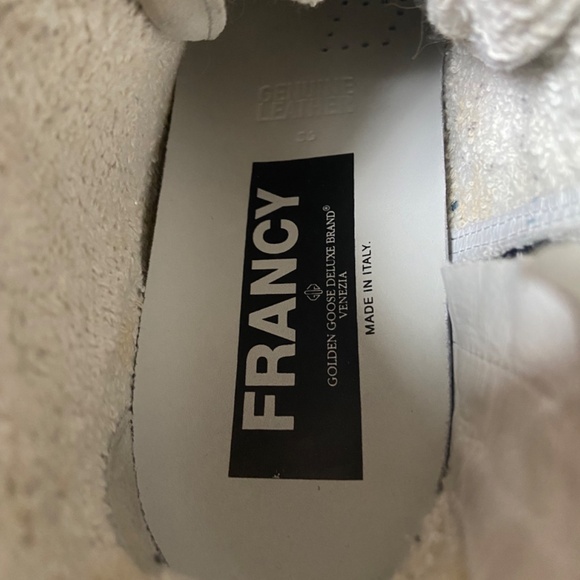 authentic golden goose francy sneakers animalier mix color size 36 ggdb - Picture 8 of 12